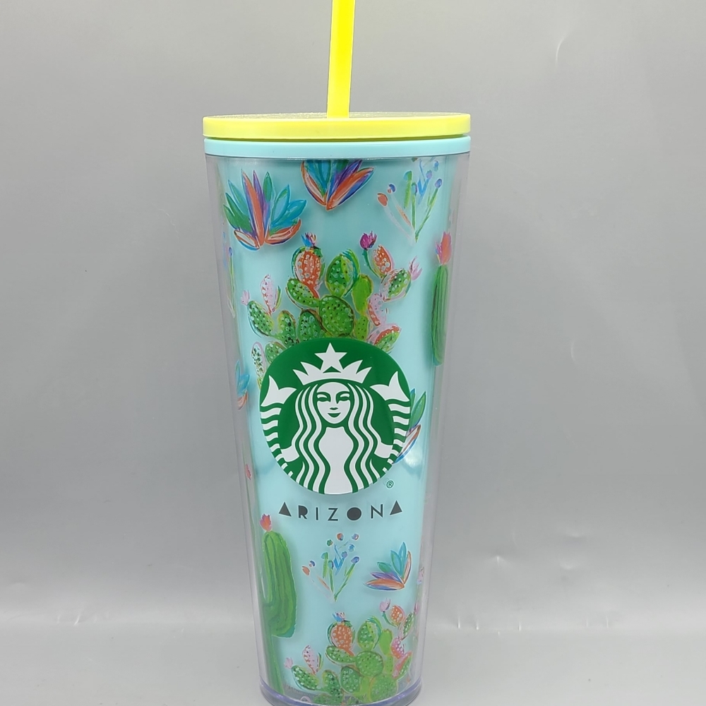 Arizona Starbucks Tumbler Cactus Brand New
